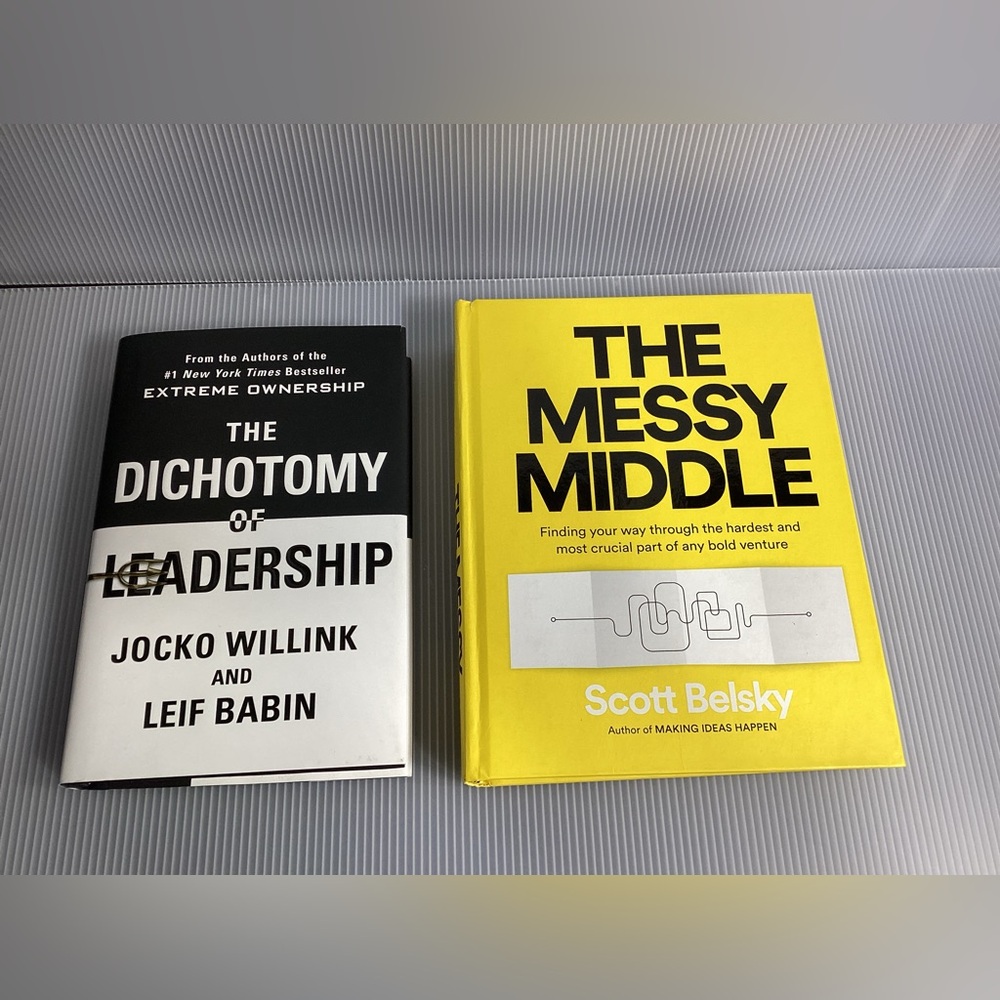 Set of 2 Personal Development within Business Books
